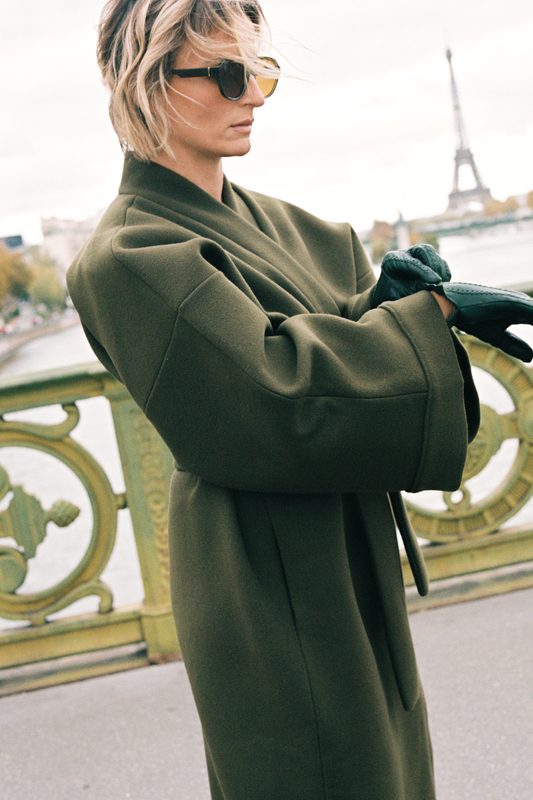 Tendance hiver : la veste de Kimono en laine